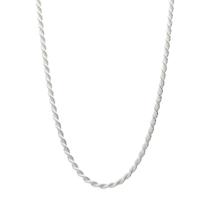 Cordon de Plata Macizo 050 de 50 Cm.