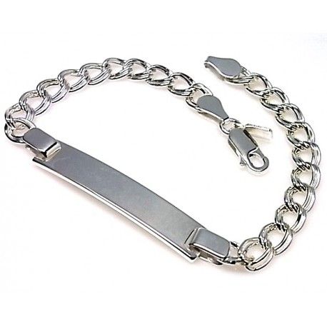 Esclava húngara hueca para mujer en Plata de ley