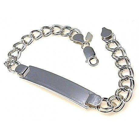 Esclava húngara de Plata de ley hueca 19 Cm.