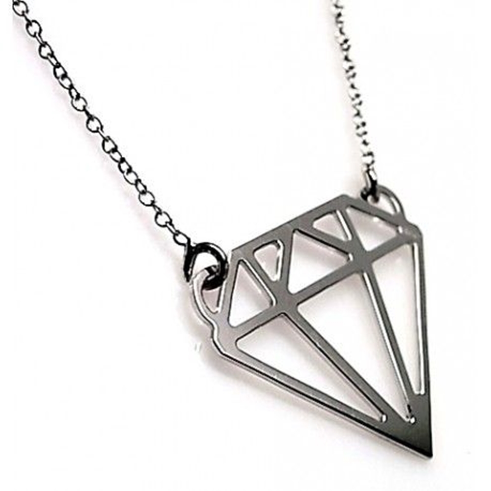 Gargantilla diamante de Plata_1