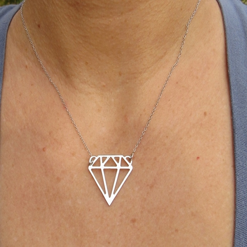 Gargantilla diamante de Plata 3