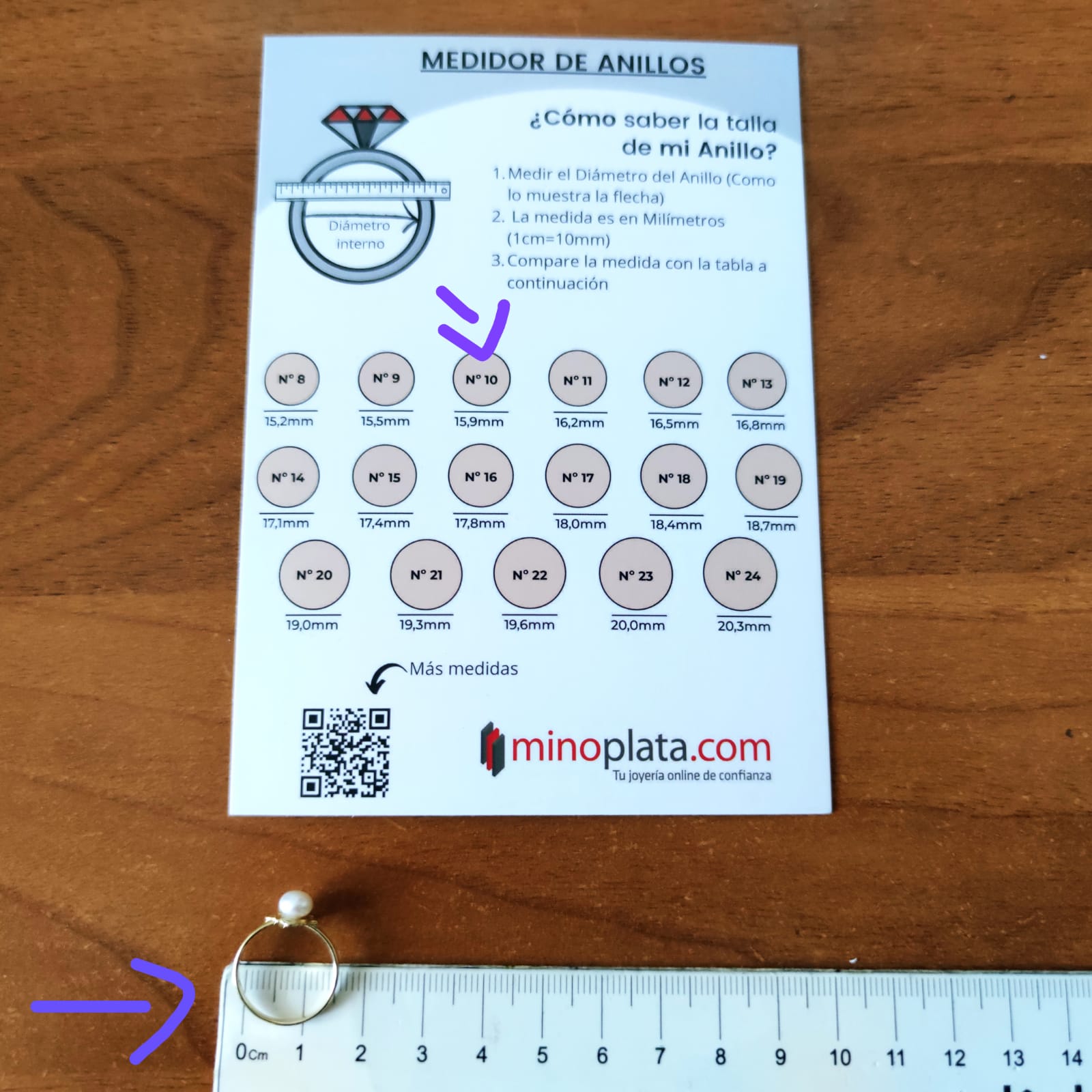 Conjunto Pendientes y Anillo Primera Comunión flor de Plata dorada y Perlas cultivadas 5