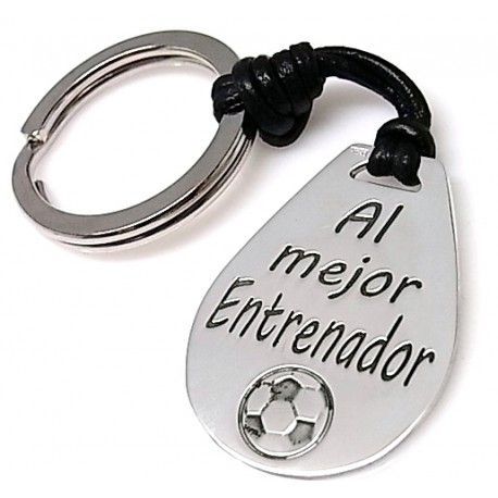 Llavero Plata mejor Entrenador