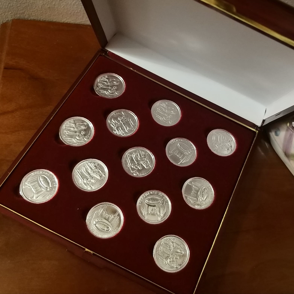 Arras bíblicas de Plata de ley para bodas 20 Mm._1