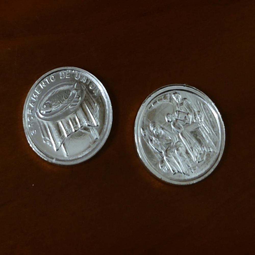 Arras bíblicas de Plata de ley para bodas 20 Mm. 5