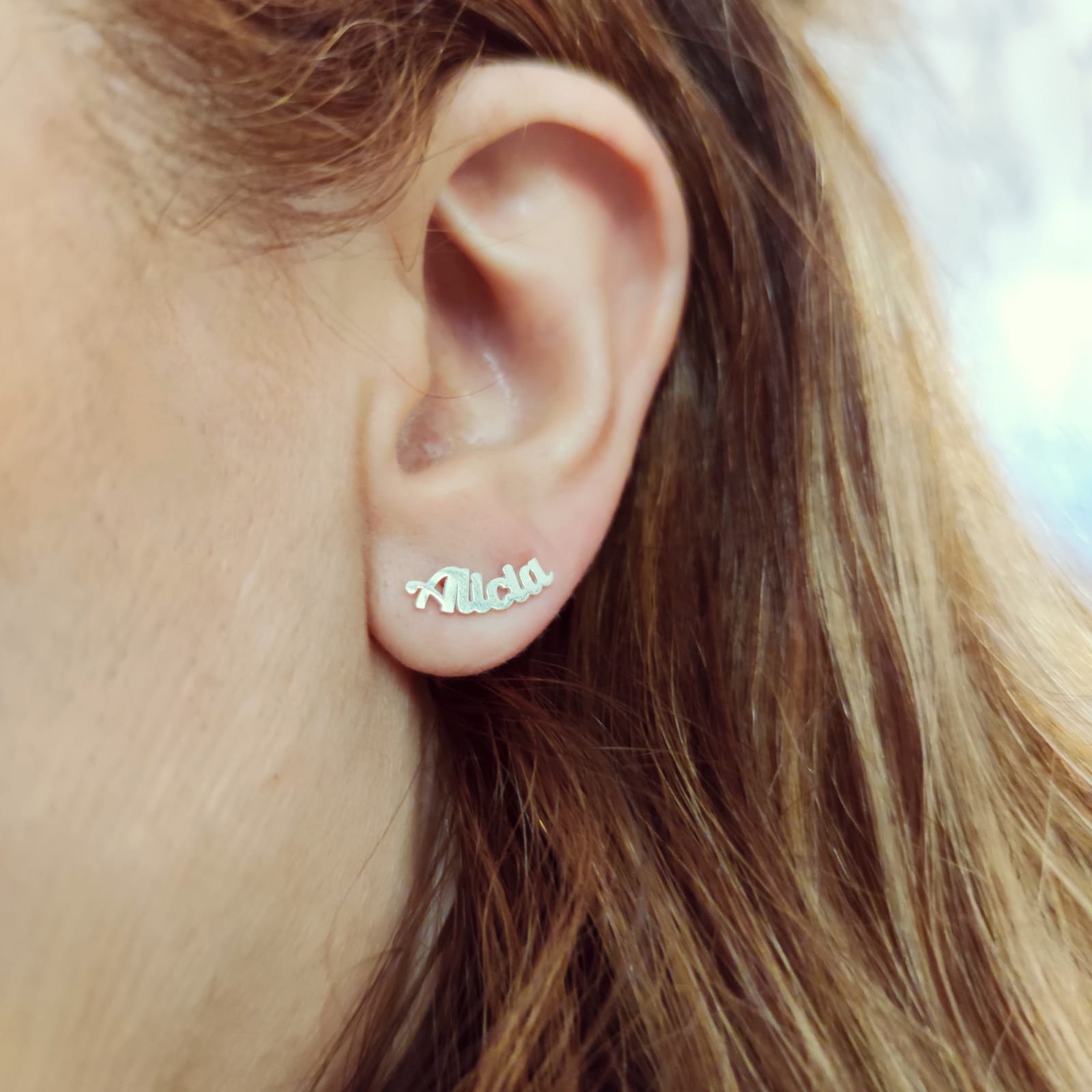 Pendiente suelto trepador Personalizado de Plata de ley 925 3