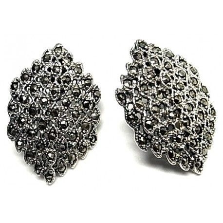 Pendientes para mujer en Plata vieja y Marquesitas