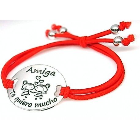 Pulsera Amiga te quiero mucho Plata 1