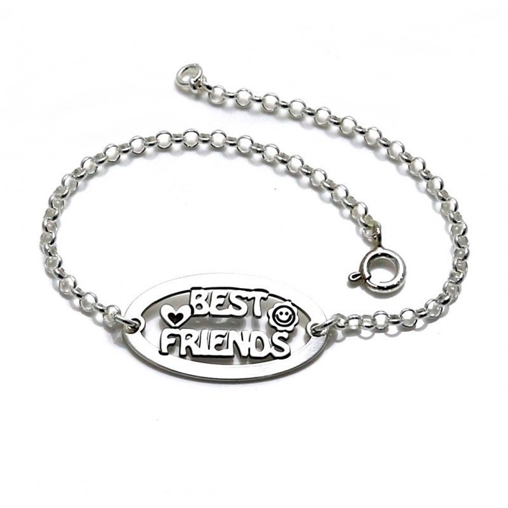 Pulsera de Plata Best Friends ideal para regalo