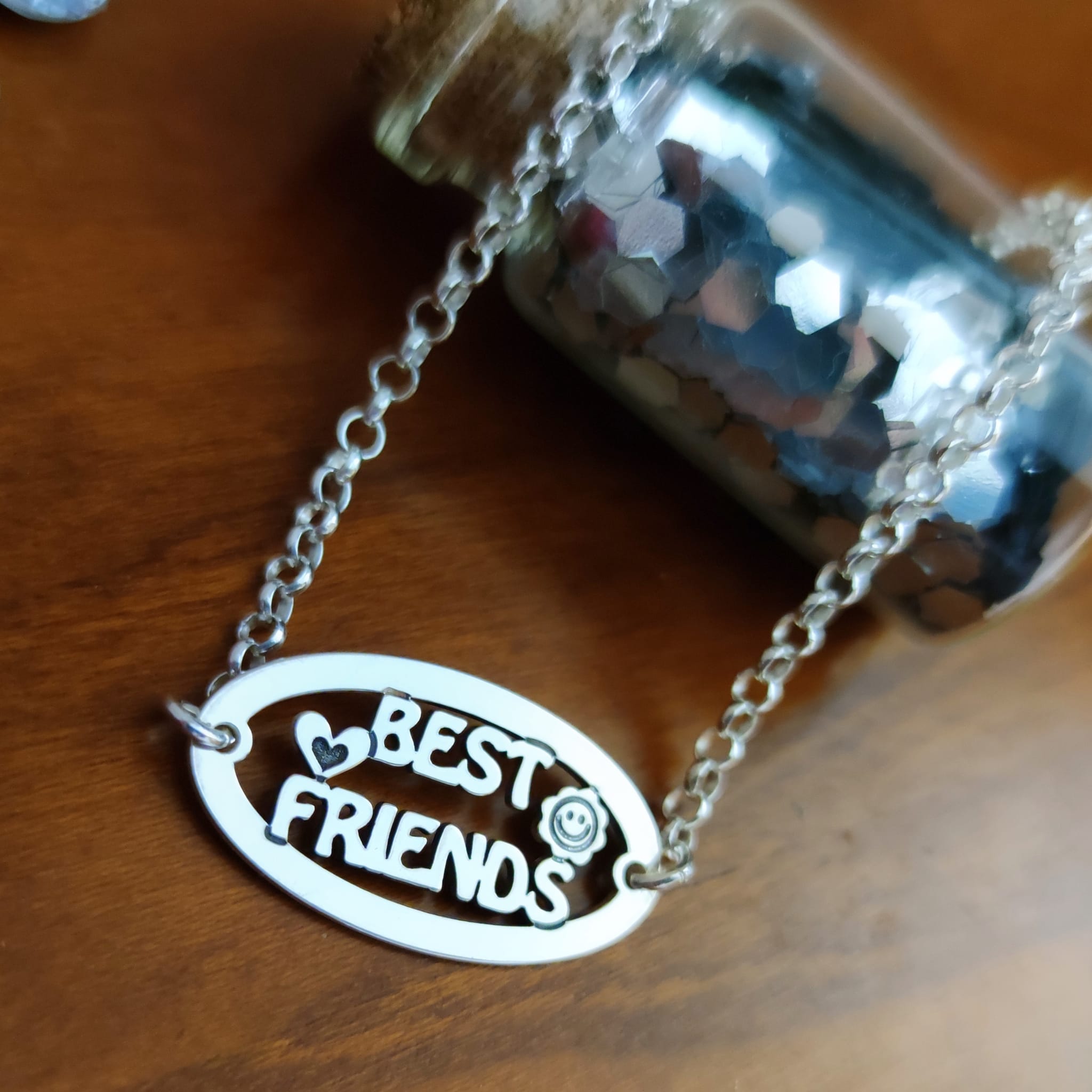 Pulsera de Plata Best Friends ideal para regalo 3