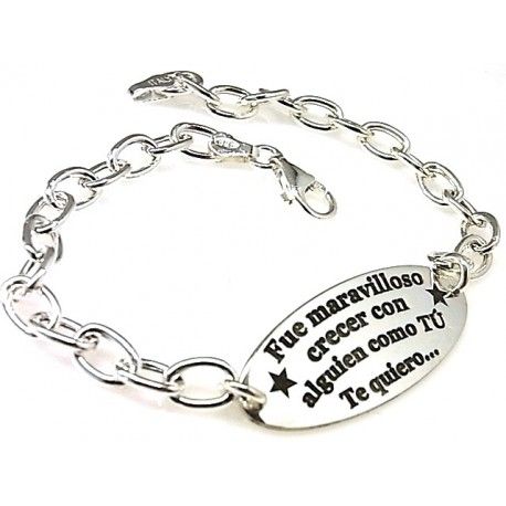 Pulsera grabada 
