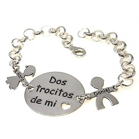 Pulsera de Plata personalizada  