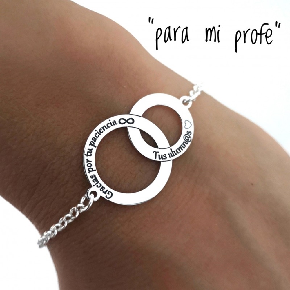 Pulsera para profesoras 