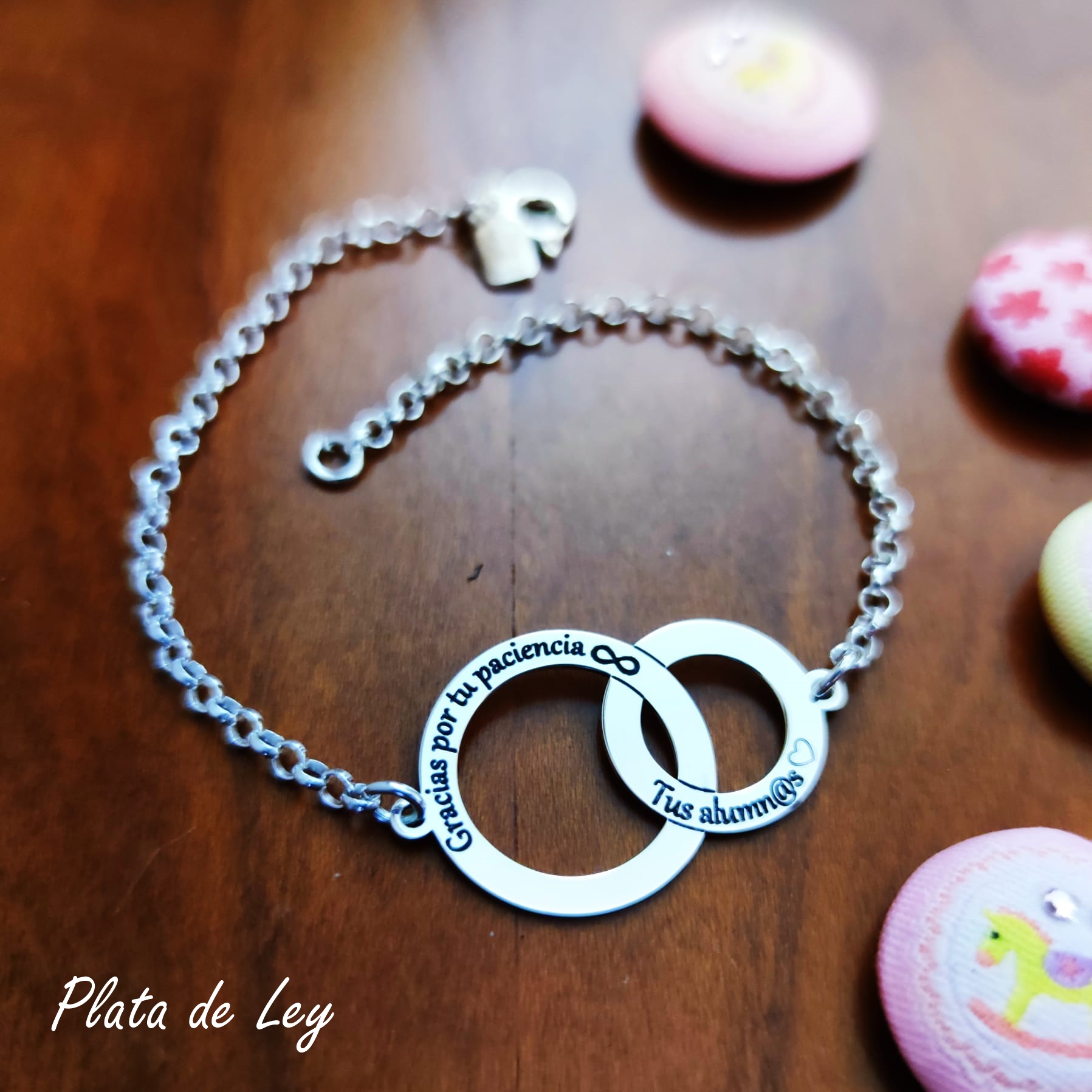 Pulsera para profesoras 