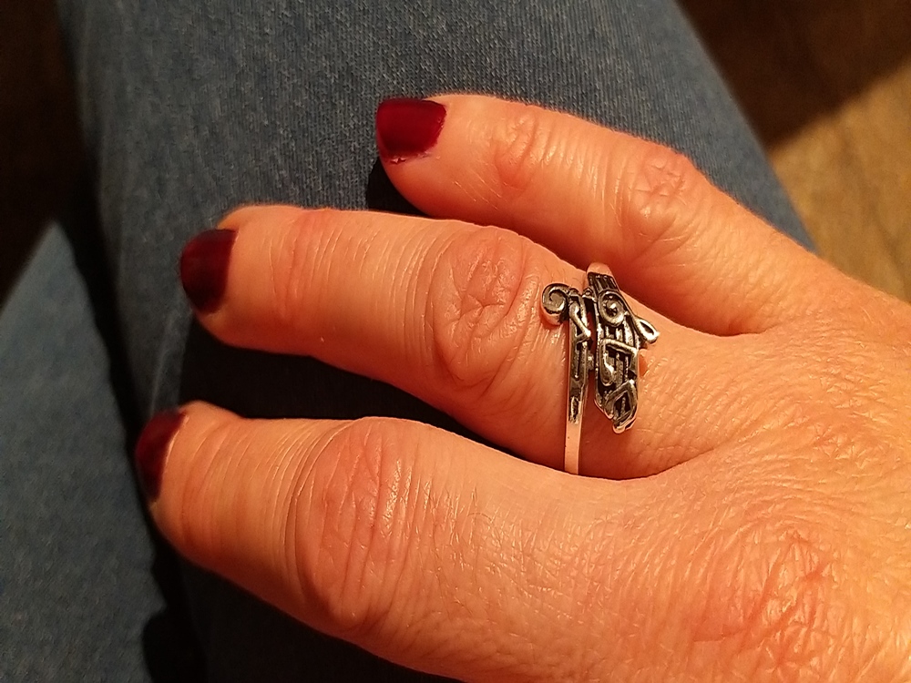 Anillo notas musicales de Plata de ley 2