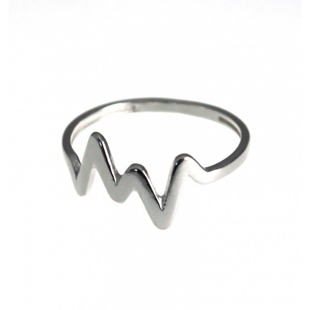 Anillo fino electro de Plata de ley