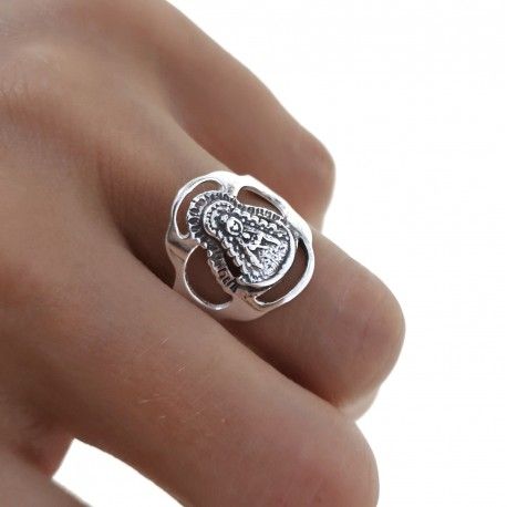 Anillo de Plata Virgen del Rocío 1