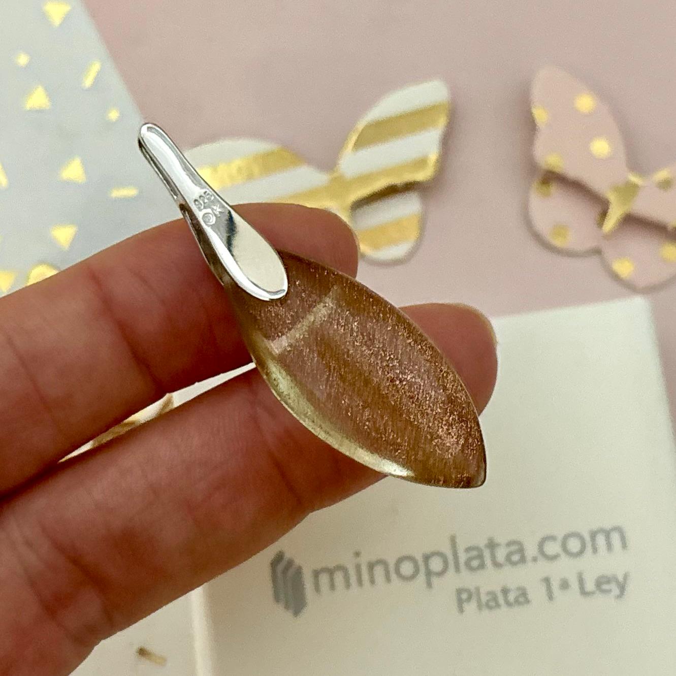 Colgante de Plata Rh con Circonita Champan_1