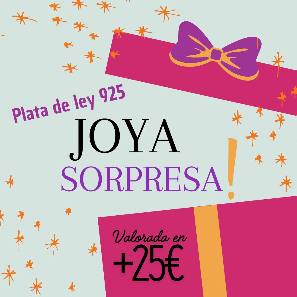 Joya Sorpresa de Plata de ley