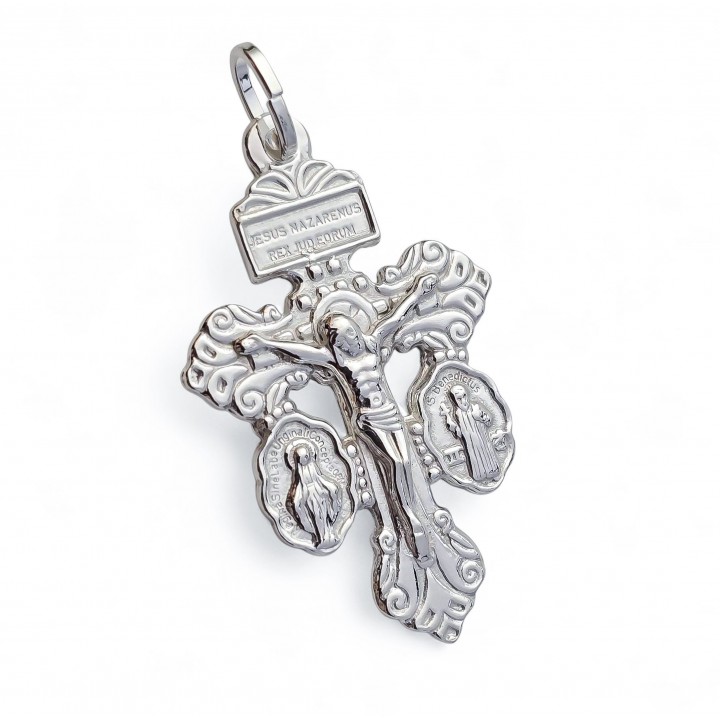 Cruz del Perdón de Plata de ley 925 32mm x 22mm