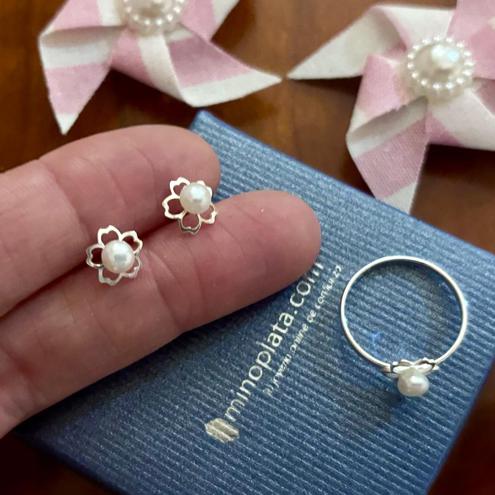 Colgante pergamino pequeño de Plata de ley 925 13mm x 11 mm 3