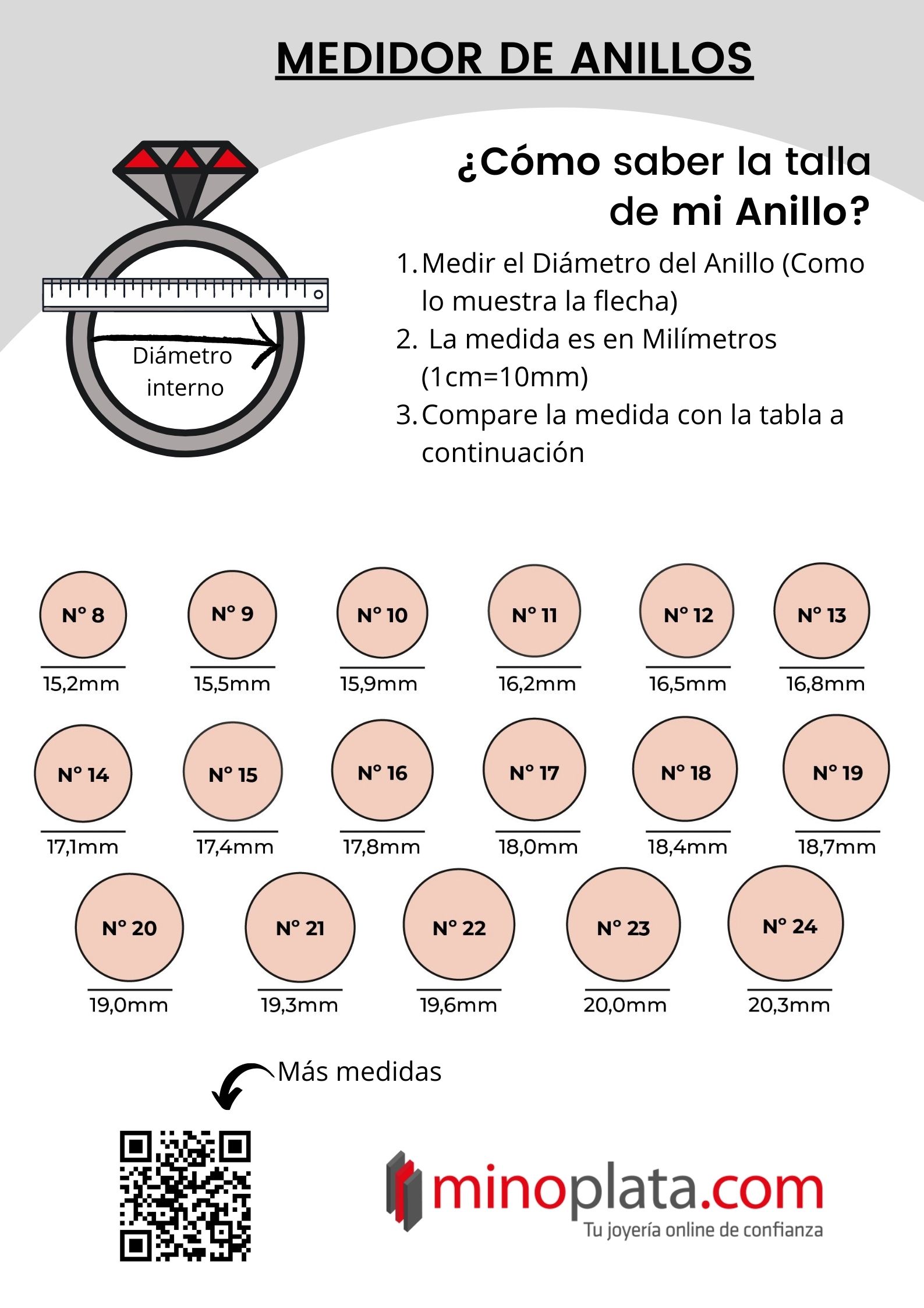 Anillo Clave de Sol de Plata de ley 925 3