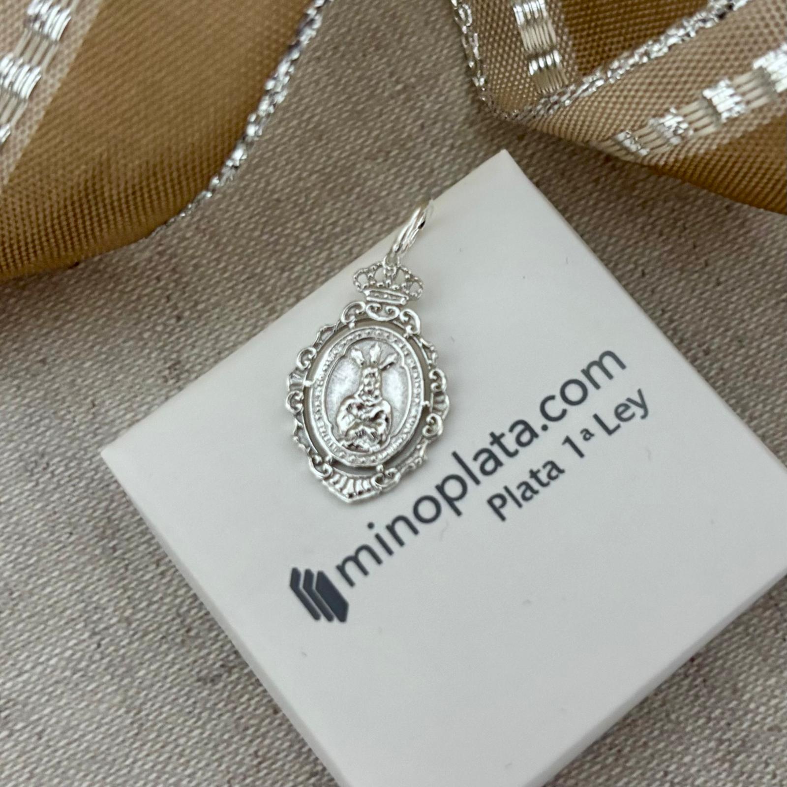 Medalla Cristo Cautivo del Gran Poder de Plata 20mm