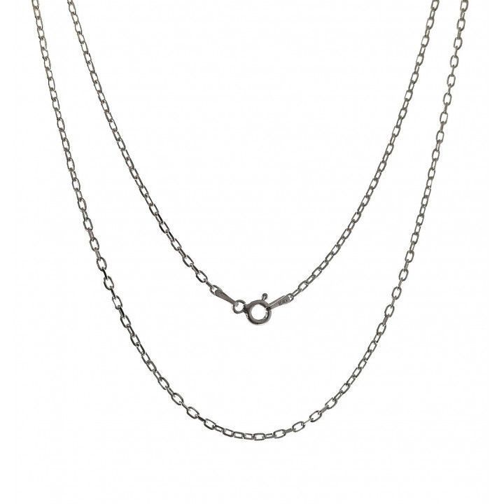 Cadena forzada de Plata de ley 925 60cm 2mm