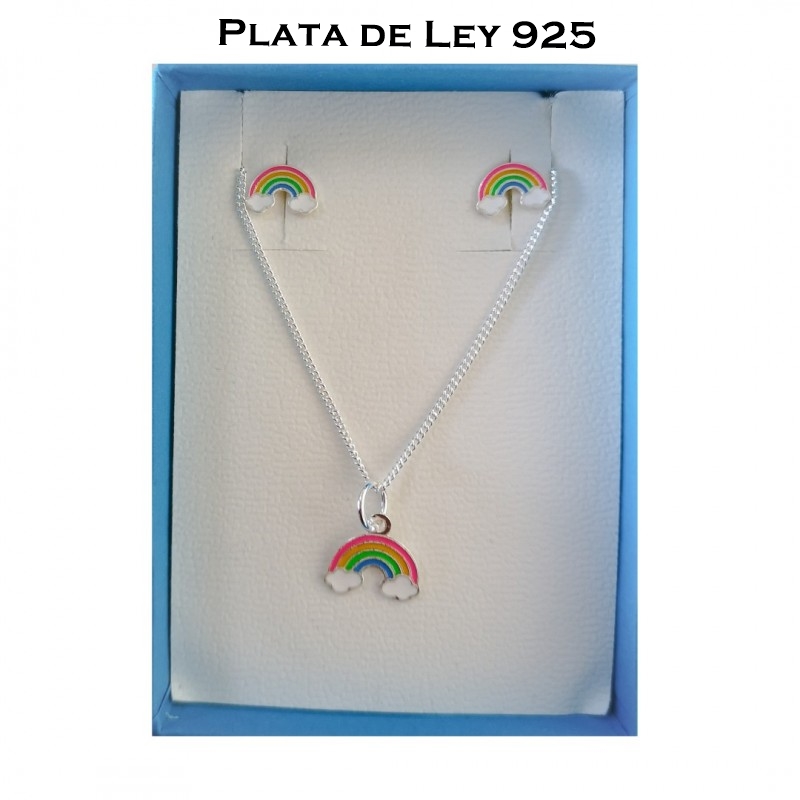 Pendientes Y Gargantilla A Juego, Aderezo Novia. Plata De Ley. 240_JRC-N6 - 76,00€ - 240_JRC-N6