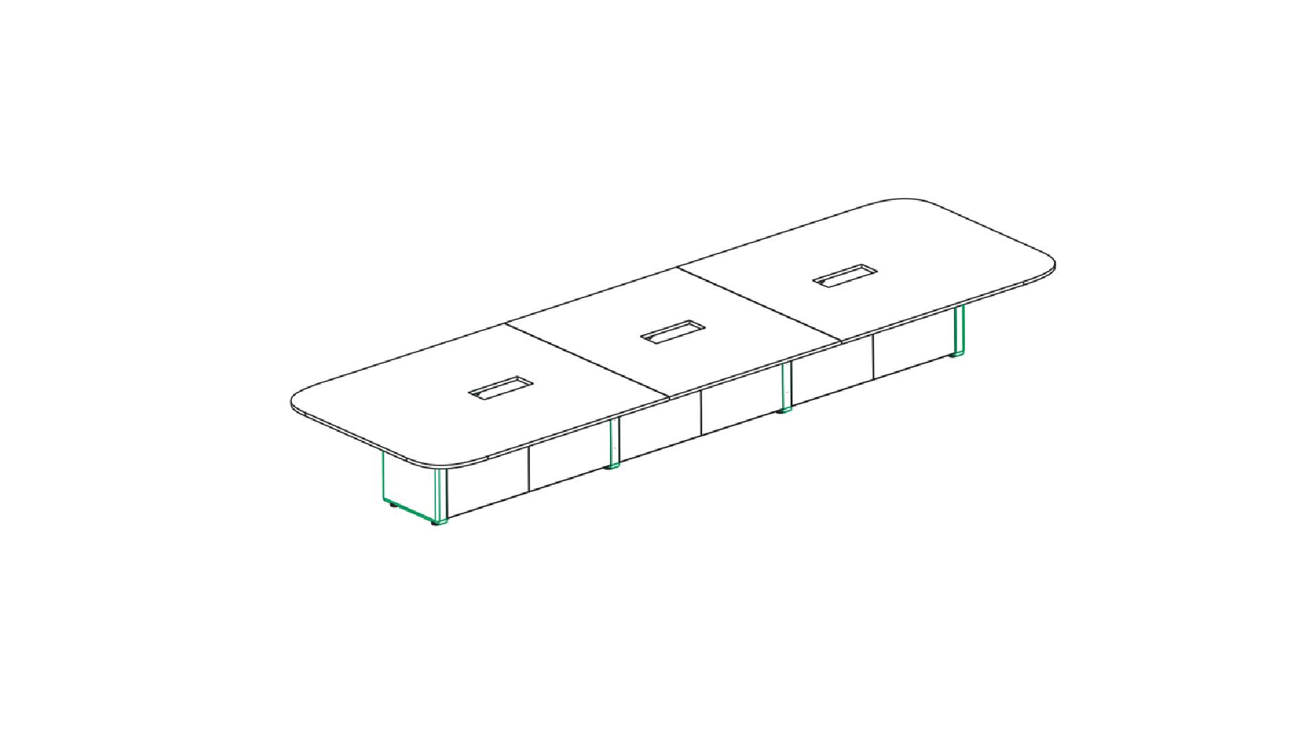 Teams Oval Table