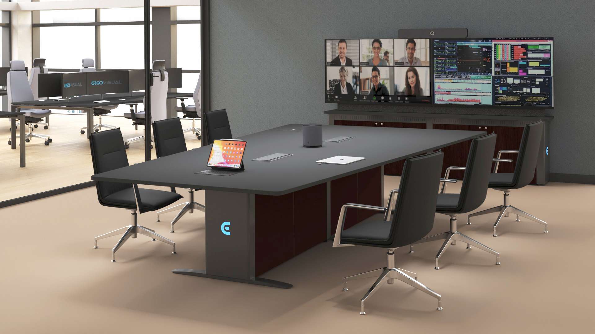 Video Teams Desk