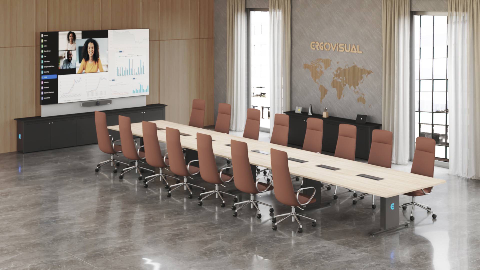Mesa Executive Recta