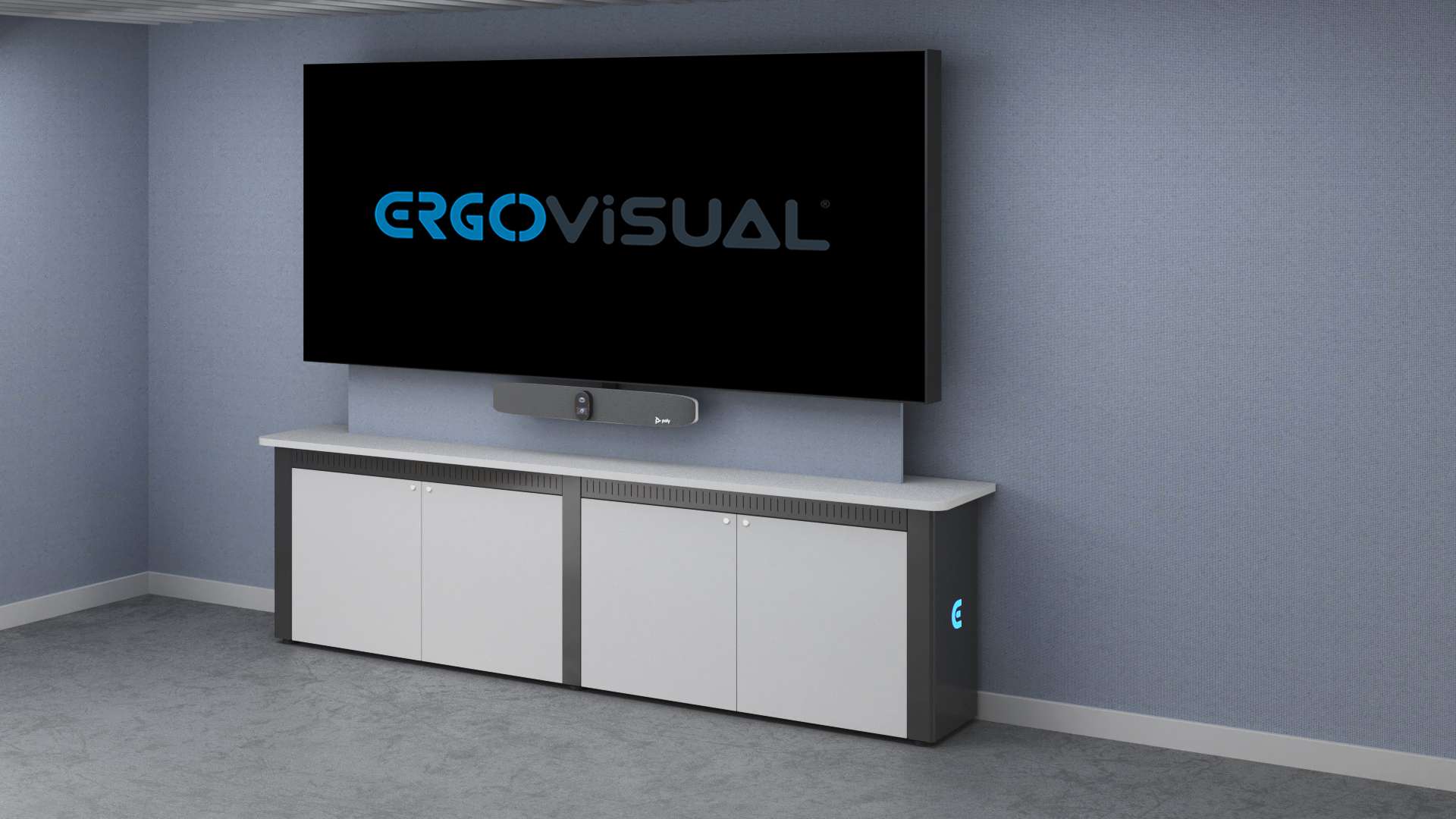 Straight Teams Videoconference Room Table