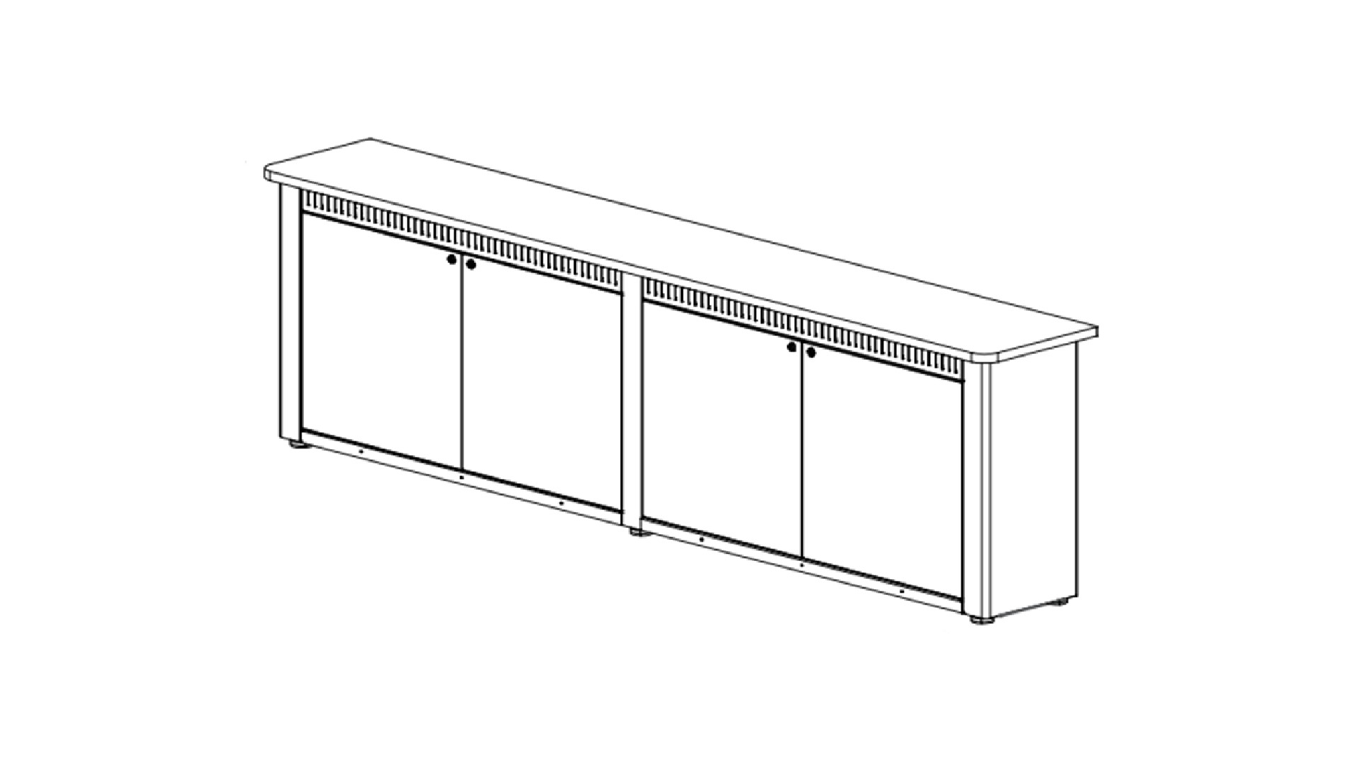 Credenza Doble