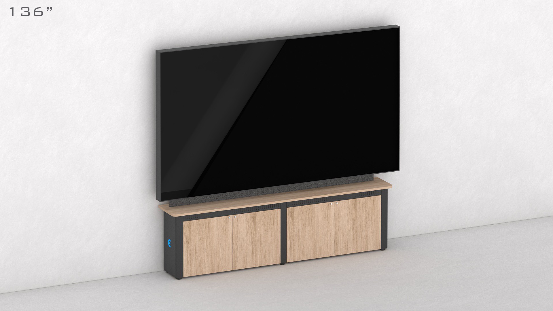 DS Credenza 1xMonitor136''