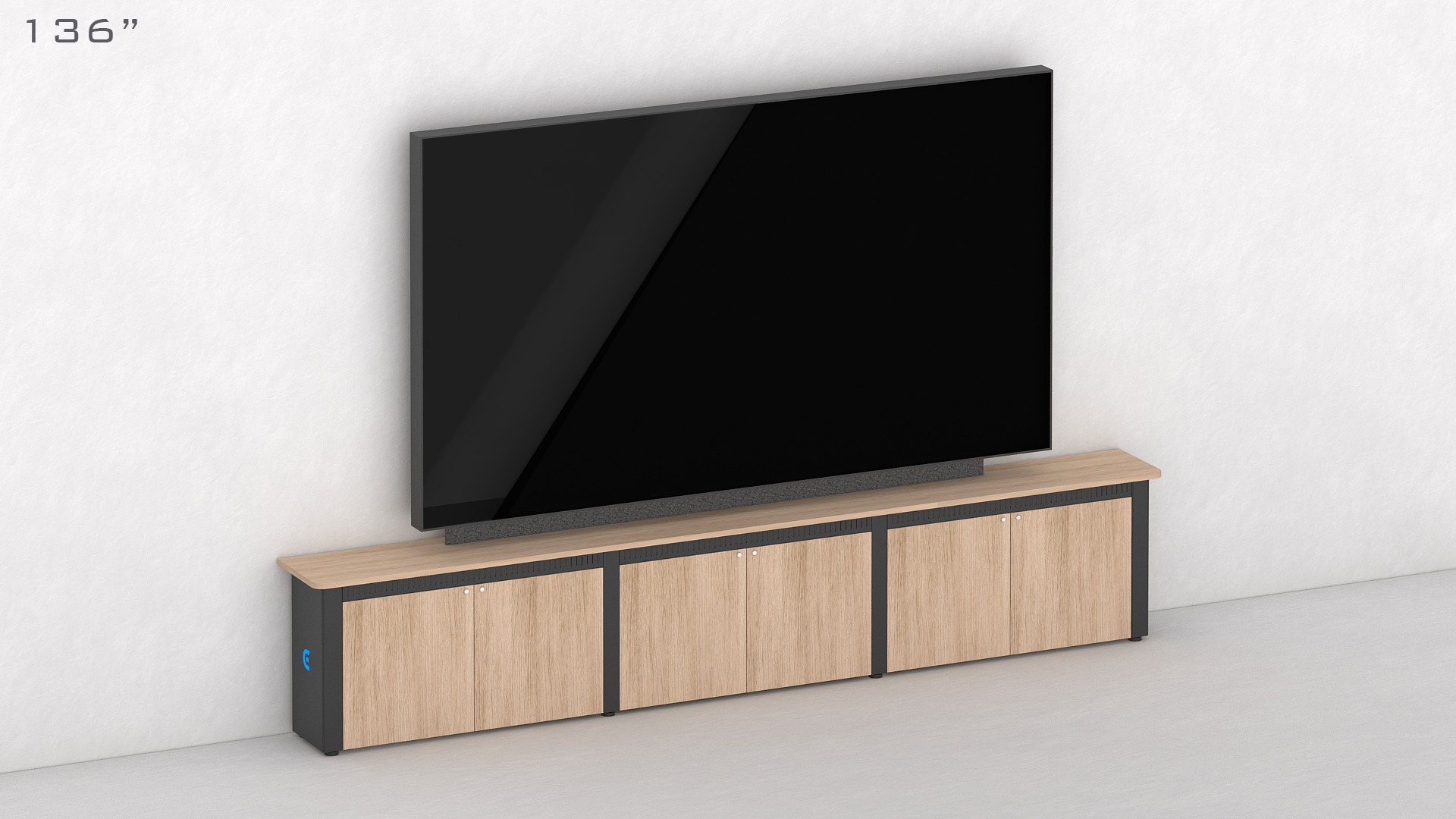 DS Credenza 1xMonitor136''