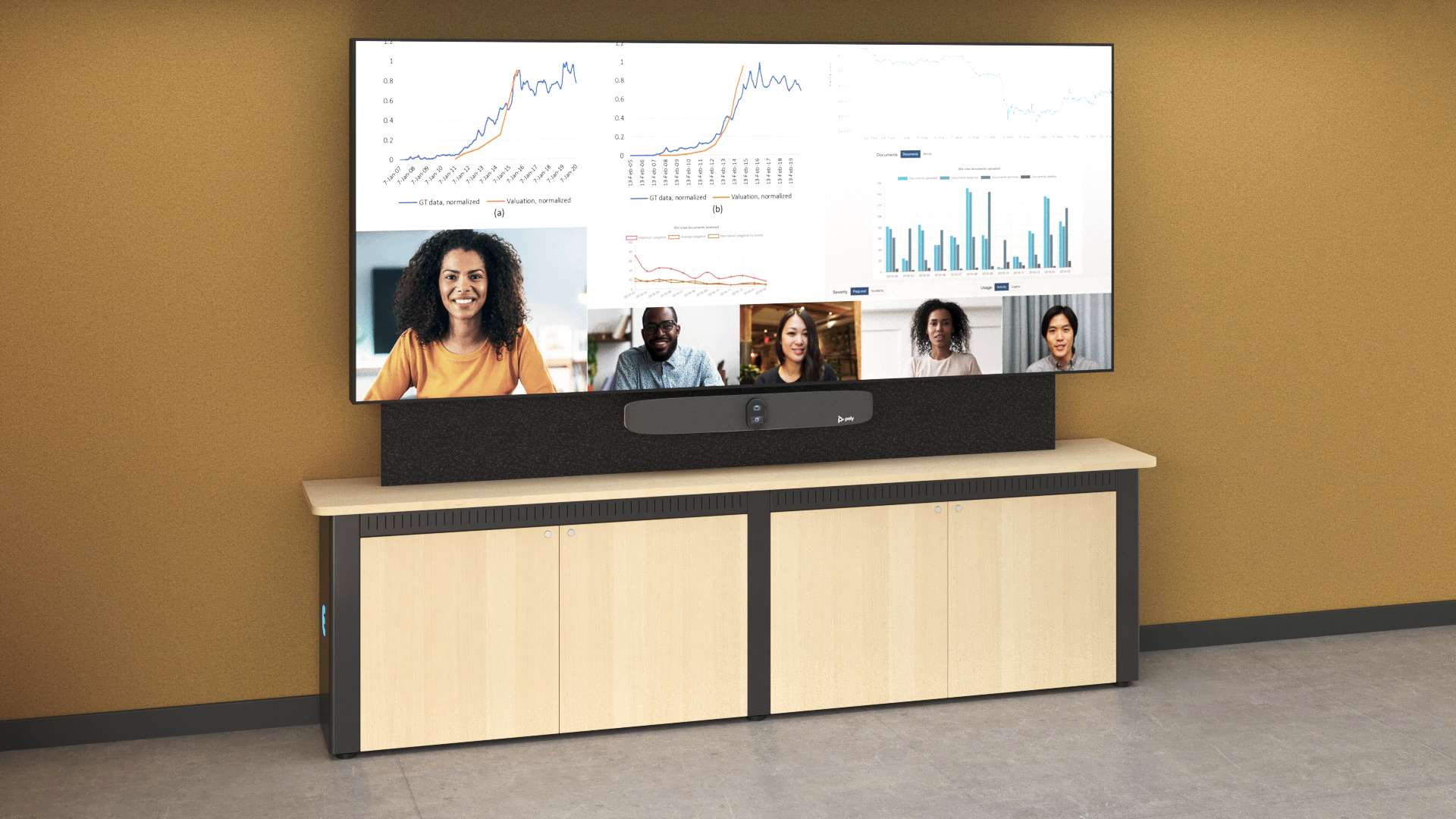 DS Credenza Teams Meeting Rooms