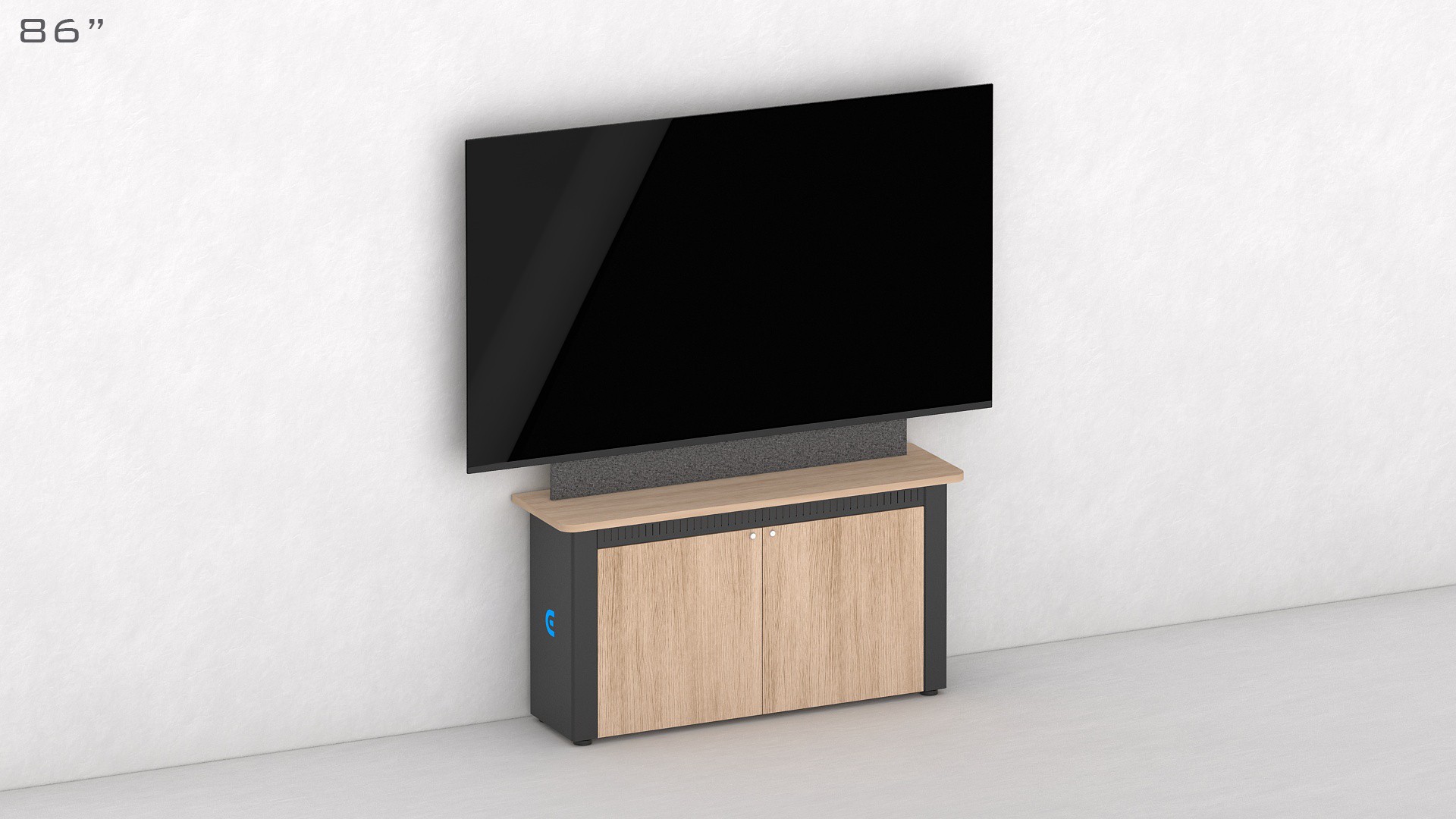 DS Credenza Monitor 86''