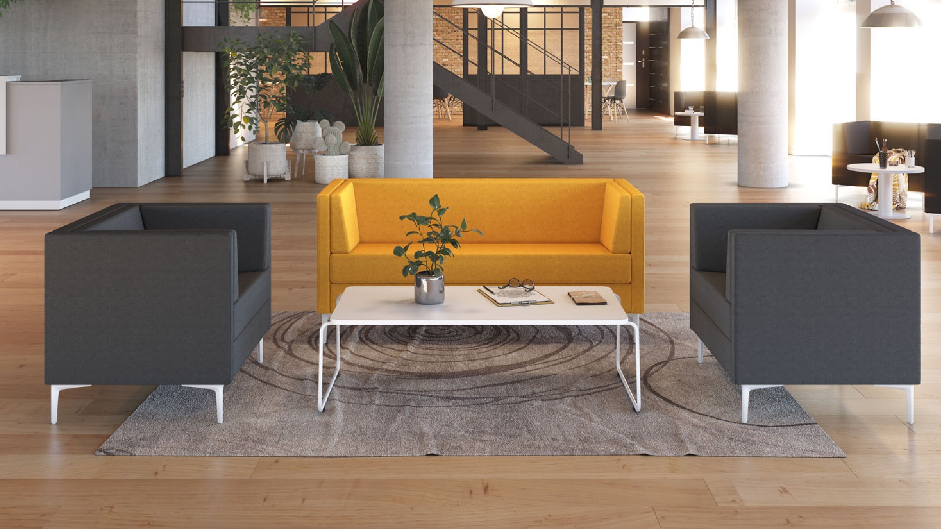 Push Reception Sofa