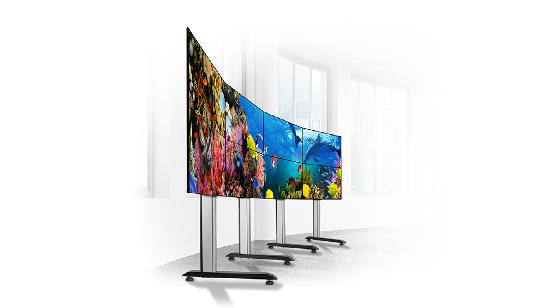 Screen Monitor Mount Videowall Fixed Base