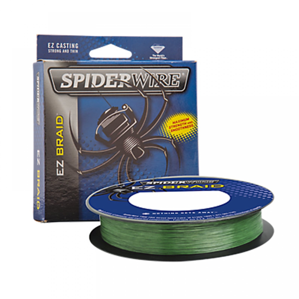 (DX)SPIDERWIRE EZ BRAID 270MTRS 0,17mm  8.40kg MOSS GREEN 3