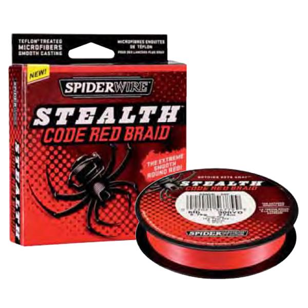 (DX)SPIDERWIRE STEALTH 137M CODE RED - 0,17mm 16.50kg 2