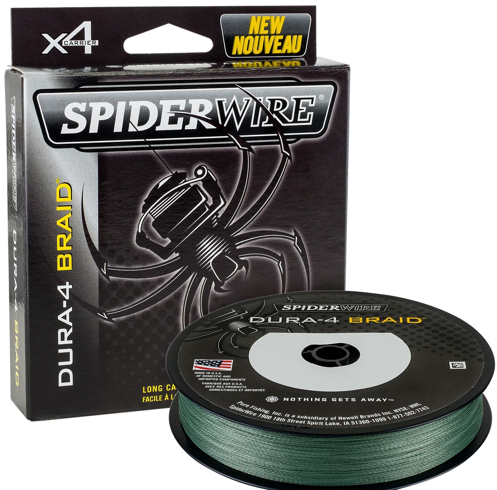 (OF)SPIDERWIRE DURA 4 150M GREEN - 0,25mm 51LB 23.20kg