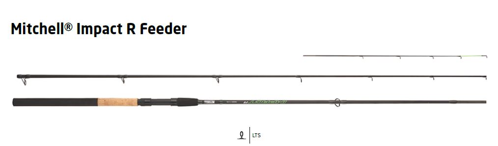 (DX)CAÑA MITCHELL IMPACT R X HEAVY FEEDER 390 13ft <120g
