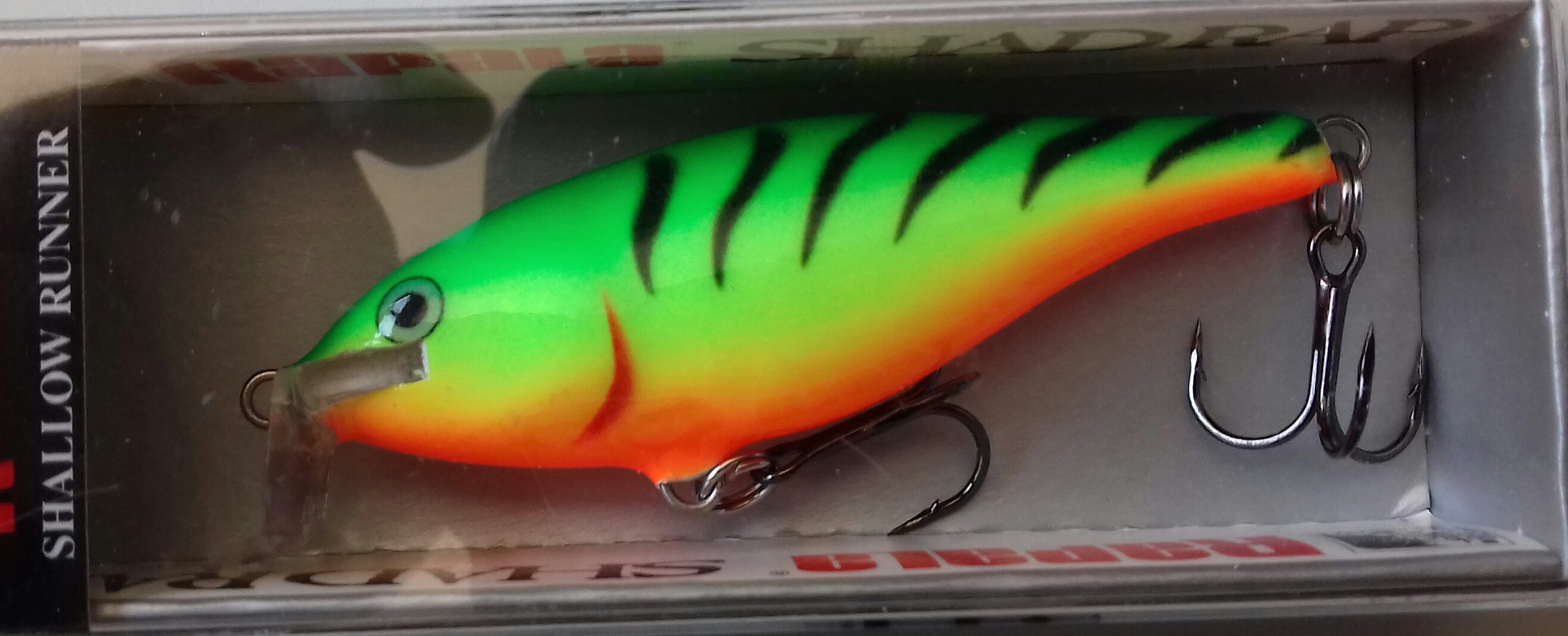 RAPALA SHAD RAP MEDIA AGUA 07 CM FT