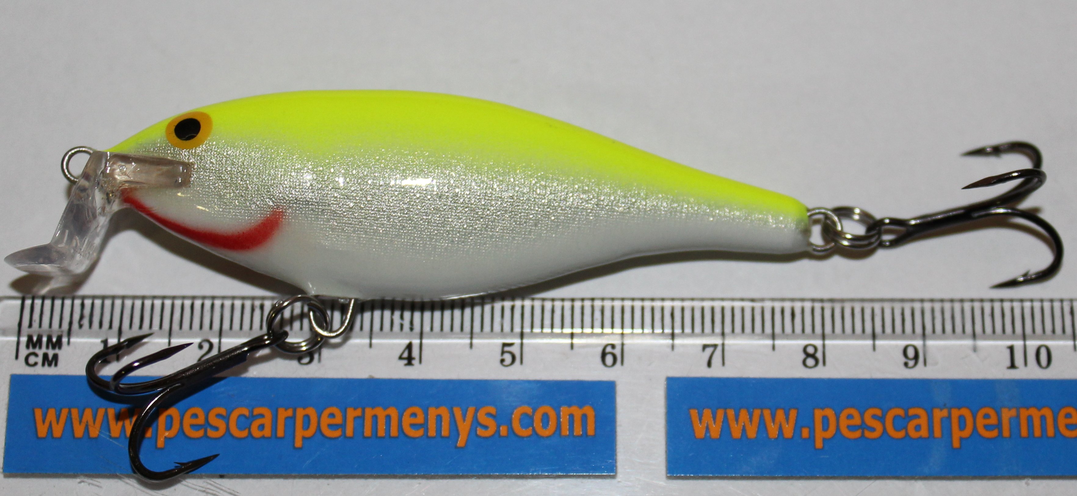 RAPALA SHAD RAP MEDIA AGUA 07 CM SFC 3