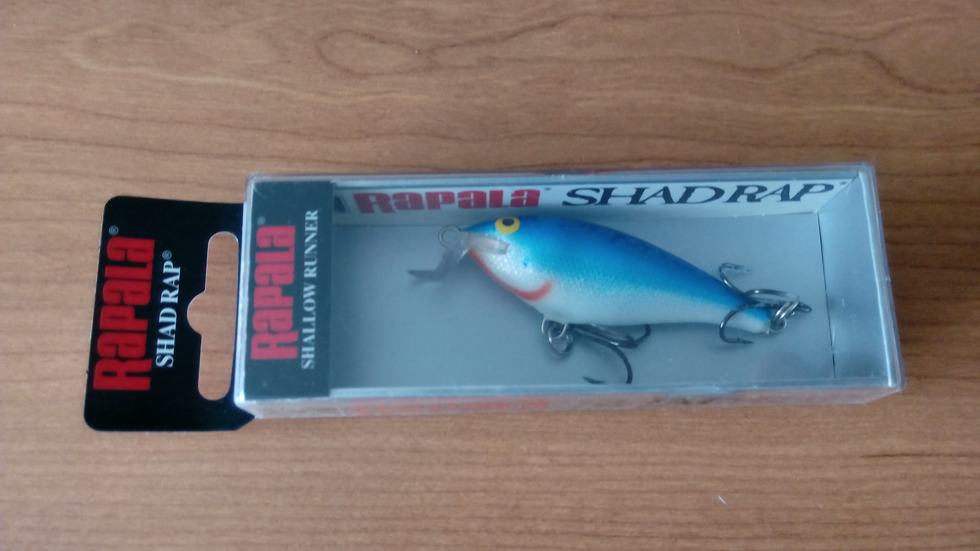 (DX)RAPALA SHAD RAP MEDIA AGUA 05 CM B