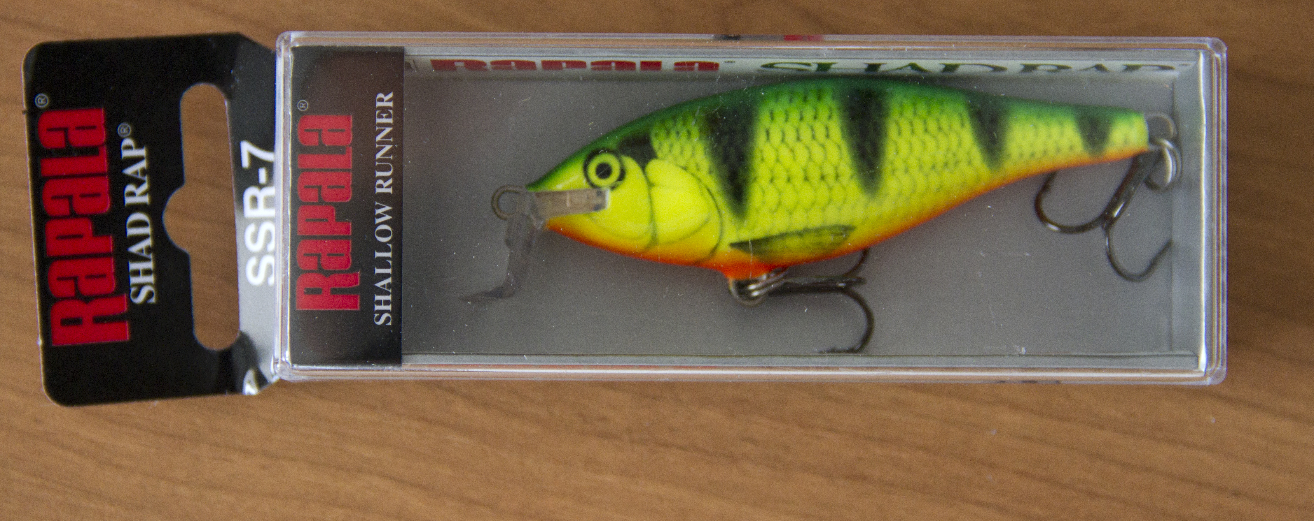 RAPALA SHAD RAP MEDIA AGUA 07 CM FP
