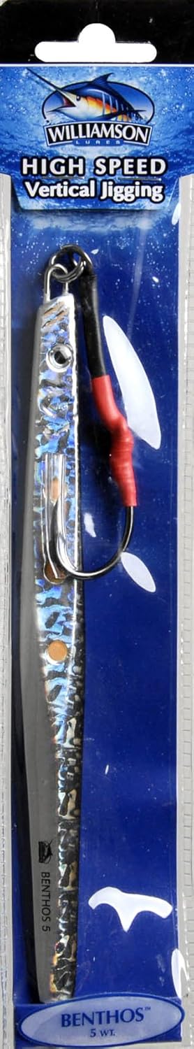 WILLIAMSON BENTHOS HIGH SPEED VERTICAL JIGGING 150GR BLK 2