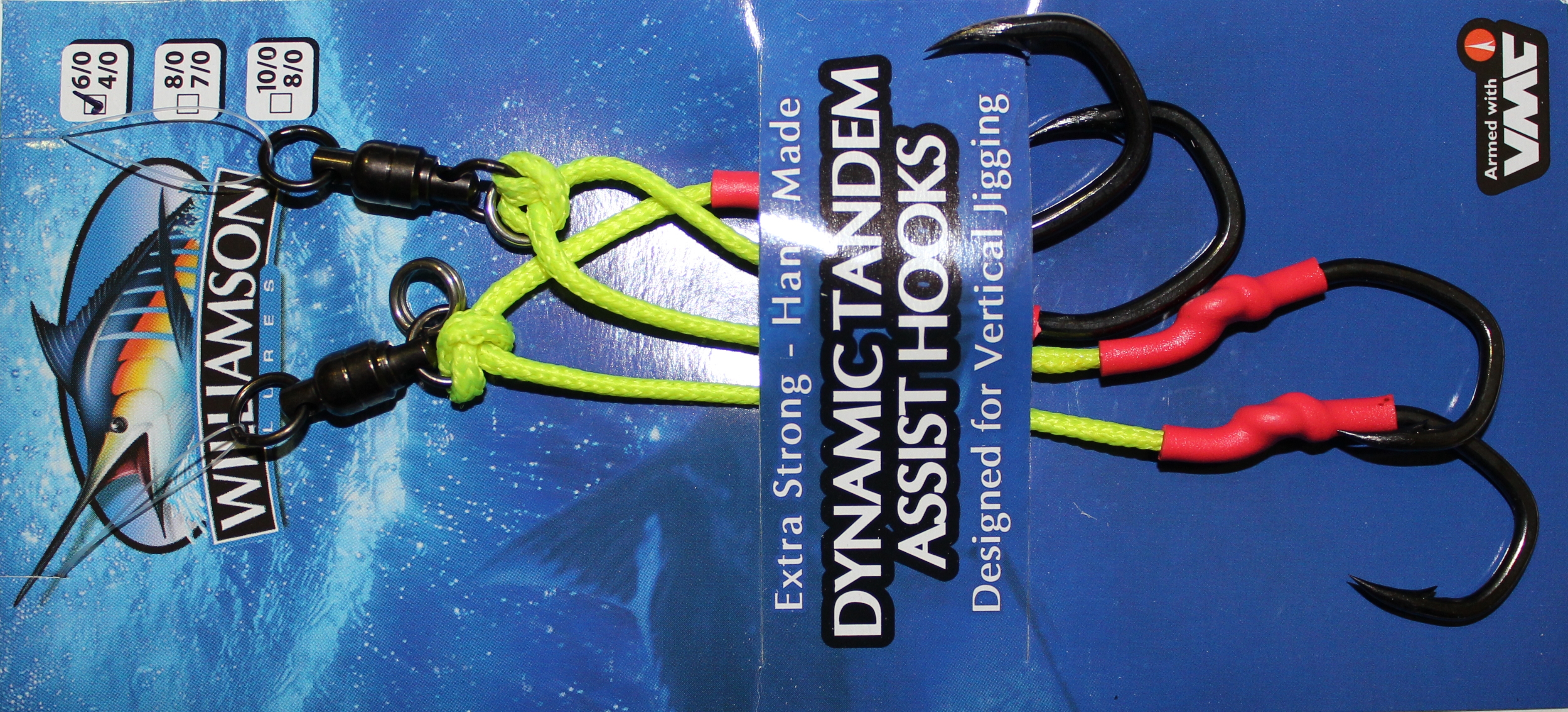 (DX)ANZUELO WILLIAMSON DYNAMIC TANDEM 6/0-4/0 (2unid)